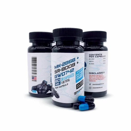 Ostarine (MK-2866) + SR-9009 + GW0742 Combined Formulas | Behemothlabz