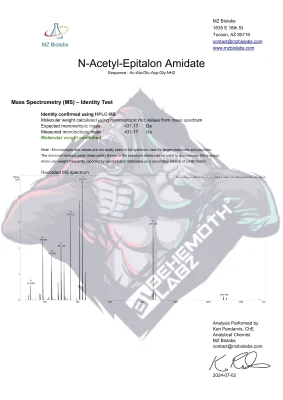 BEHEMOTH LABZ N-Acetyl Epithalon Amidate