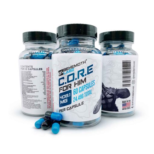 C.O.R.E for Him 60 Capsules | Product | Behemothlabz